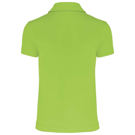 Polo sport manches courtes enfant | PA484 | Couleurs:Lime  | PROACT® | flocage broderie impression transfert  sérigraphie vêteme