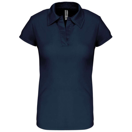 Polo sport manches courtes femme | PA483 | Couleurs:Navy  | PROACT® | flocage broderie impression transfert  sérigraphie vêtemen