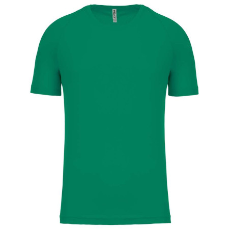 T-shirt de sport manches courtes homme | PA438 | Couleurs:Kelly Green  | PROACT® | flocage broderie impression transfert  sérigr