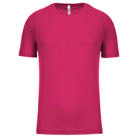 T-shirt sport manches courtes enfant | PA445 | Couleurs:Fuchsia  | PROACT® | flocage broderie impression transfert  sérigraphie 