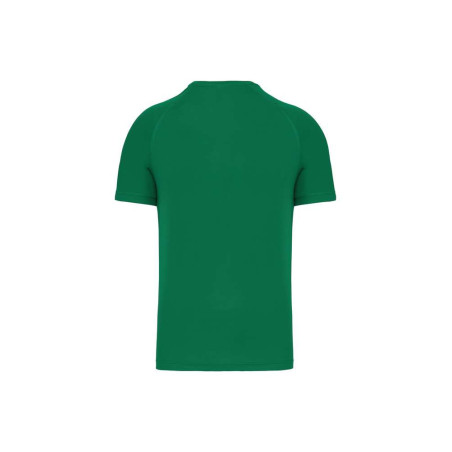 T-shirt de sport manches courtes col v homme | PA476 | Couleurs:Kelly Green  | PROACT® | flocage broderie impression transfert  