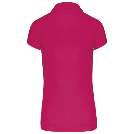 Polo manches courtes femme | PA481 | Couleurs:Fuchsia  | PROACT® | flocage broderie impression transfert  sérigraphie vêtement p