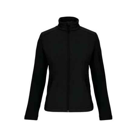 Veste softshell 3 couches femme | K400 | Couleurs:Black  | KARIBAN | flocage broderie impression transfert  sérigraphie vêtement