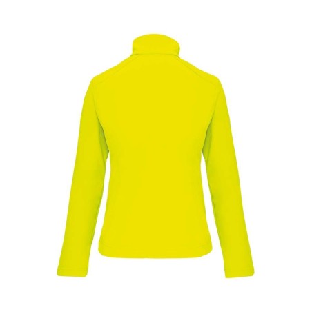 Veste softshell 3 couches femme | K400 | Couleurs:Fluorescent Yellow  | KARIBAN | flocage broderie impression transfert  sérigra