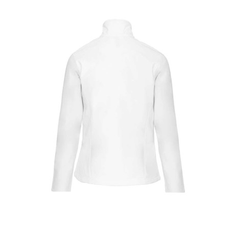 Veste softshell 3 couches femme | K400 | Couleurs:White  | KARIBAN | flocage broderie impression transfert  sérigraphie vêtement