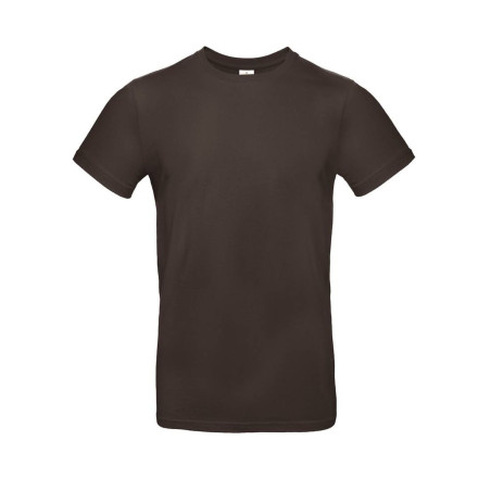 T-shirt col rond homme | TU03T | Couleurs:Brown  | B&C | flocage broderie impression transfert  sérigraphie vêtement personnalis