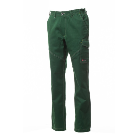 TROUSERS  SANFOR TWILL 260GR | WORKER | Couleurs:Green  | PAYPER | flocage broderie impression transfert  sérigraphie vêtement p