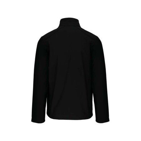 Veste softshell 3 couches homme | K401 | Couleurs:Black  | KARIBAN | flocage broderie impression transfert  sérigraphie vêtement