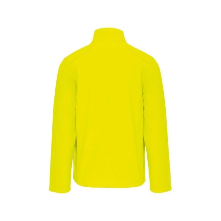 Veste softshell 3 couches homme | K401 | Couleurs:Fluorescent Yellow  | KARIBAN | flocage broderie impression transfert  sérigra