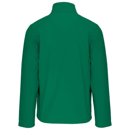 Veste softshell 3 couches homme | K401 | Couleurs:Kelly Green  | KARIBAN | flocage broderie impression transfert  sérigraphie vê