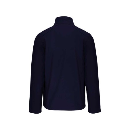 Veste softshell 3 couches homme | K401 | Couleurs:Navy  | KARIBAN | flocage broderie impression transfert  sérigraphie vêtement 