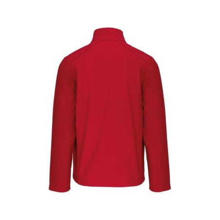 Veste softshell 3 couches homme | K401 | Couleurs:Red  | KARIBAN | flocage broderie impression transfert  sérigraphie vêtement p