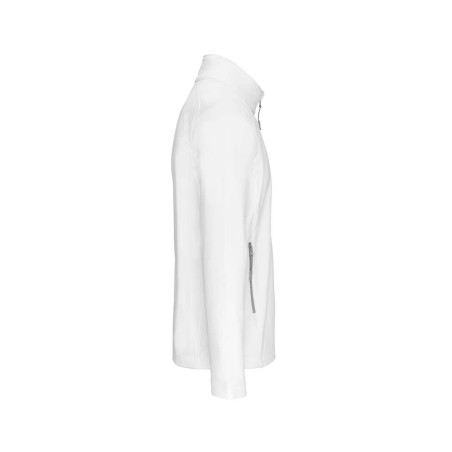 Veste softshell 3 couches homme | K401 | Couleurs:White  | KARIBAN | flocage broderie impression transfert  sérigraphie vêtement