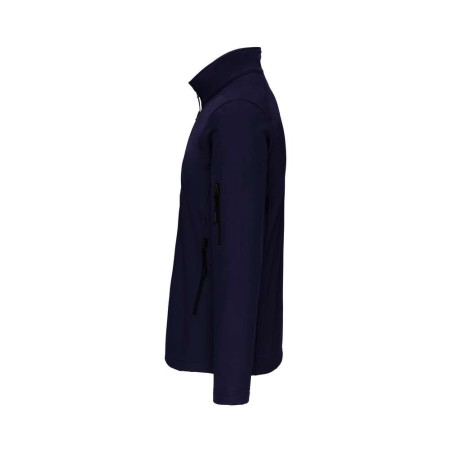 Veste softshell 3 couches homme | K401 | Couleurs:Navy  | KARIBAN | flocage broderie impression transfert  sérigraphie vêtement 