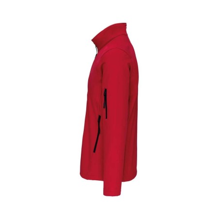 Veste softshell 3 couches homme | K401 | Couleurs:Red  | KARIBAN | flocage broderie impression transfert  sérigraphie vêtement p